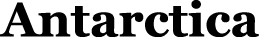 Antarctica