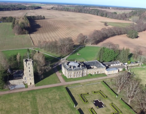 Travel to Gordon Castle Estate, Fochabers, Speyside visit scotland