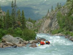 Paddle Your Way Through the Yukon rafting on Tutshi River