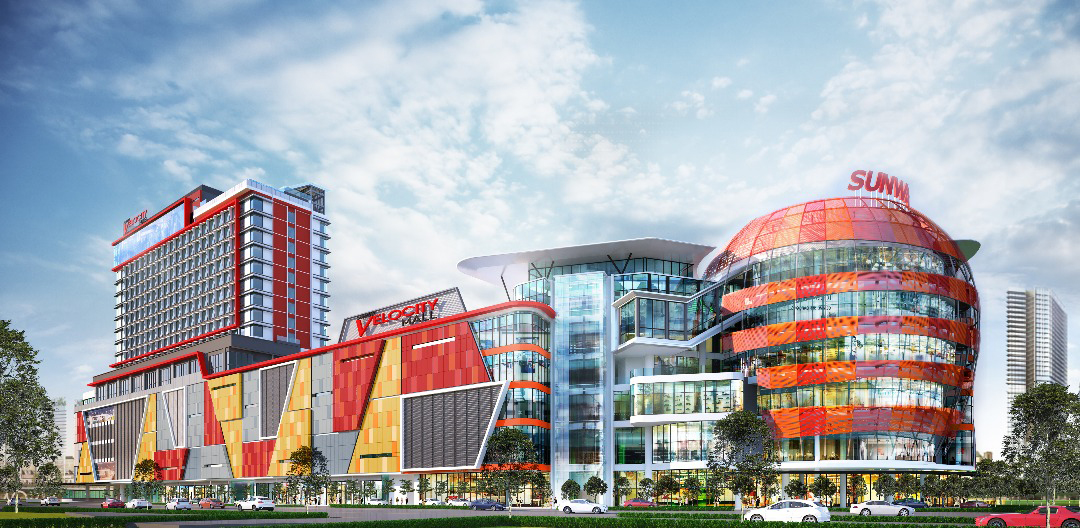 Sunway Velocity Hotel is interlinked with Sunway Velocity Mall