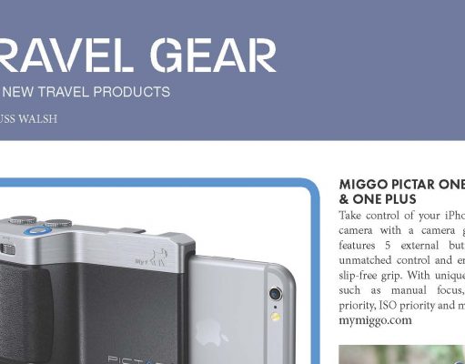 Travel Gear from the Fall 2017 issue of DRIFT Travel Travel Gear