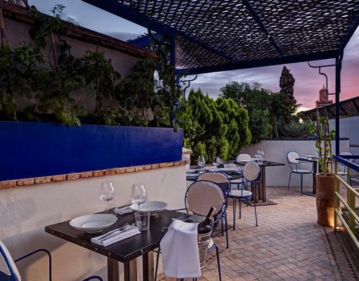Le Trou Au Mur Opens in Marrakesh’s Medina Bringing to Life the Rich Flavours of Morocco’s Vanishing Past Roof terrace - Le Trou au Mur