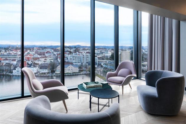 The new, iconic Radisson Blu Atlantic Hotel, Stavanger, has opened its