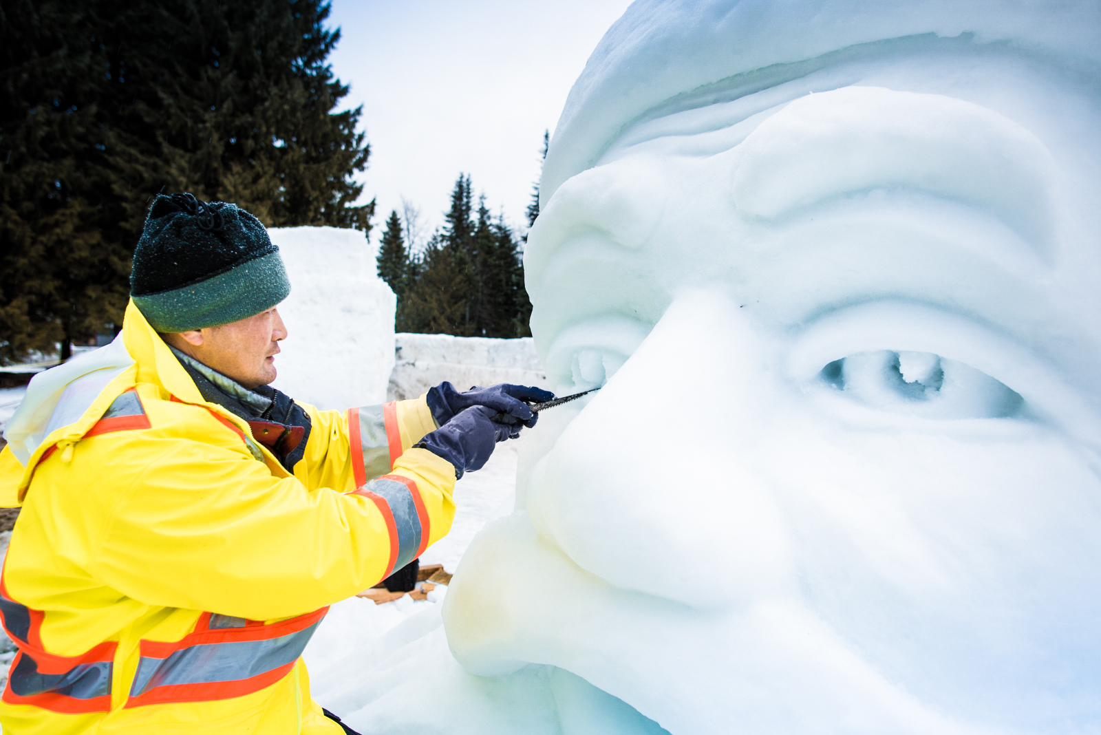 snow sculpture exhibition