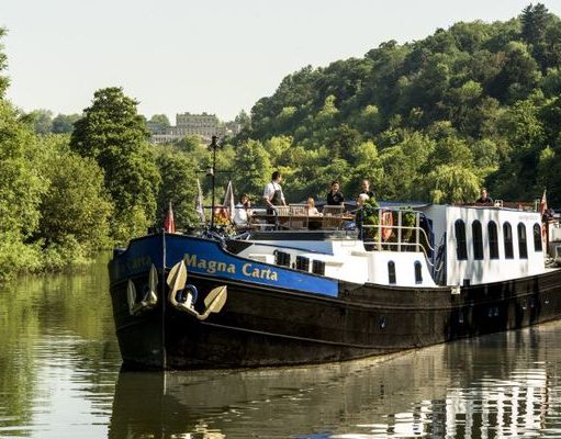 Guests Get the Regal Treatment on European Waterways’ New ‘Royal Cruises’ Aboard the Magna Carta Hotel Barge on England’s River Thames