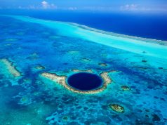 Belize is Allowing Vaccinated Travelers to Enter Without Testing Great Blue Hole, Belize Barrier Reef