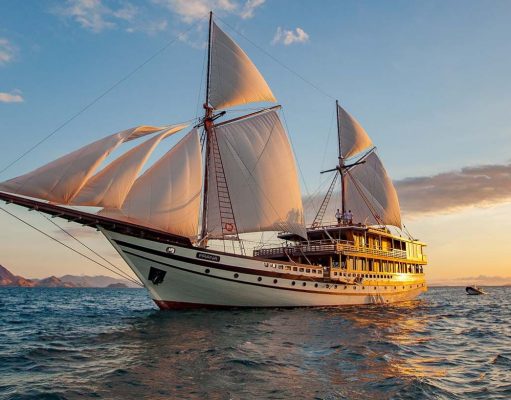 The world’s most luxurious and largest Phinisi yacht launches in Indonesia