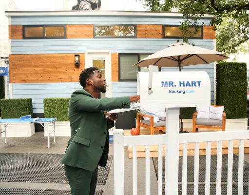 Booking.com and Kevin Hart Open the Tiny House with Big Personality!