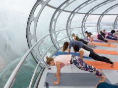 Yoga in the Sky at British Airways i360