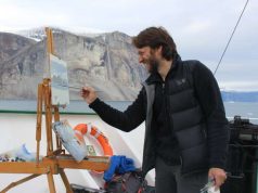 Interactive Onboard Art Programme in Canadian Arctic