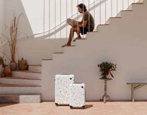Canadian Travel Company Monos launches new Terrazzo print and Check-In Medium
