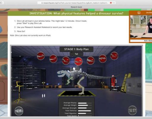 The Natural History Museum of Utah Research Quest Live