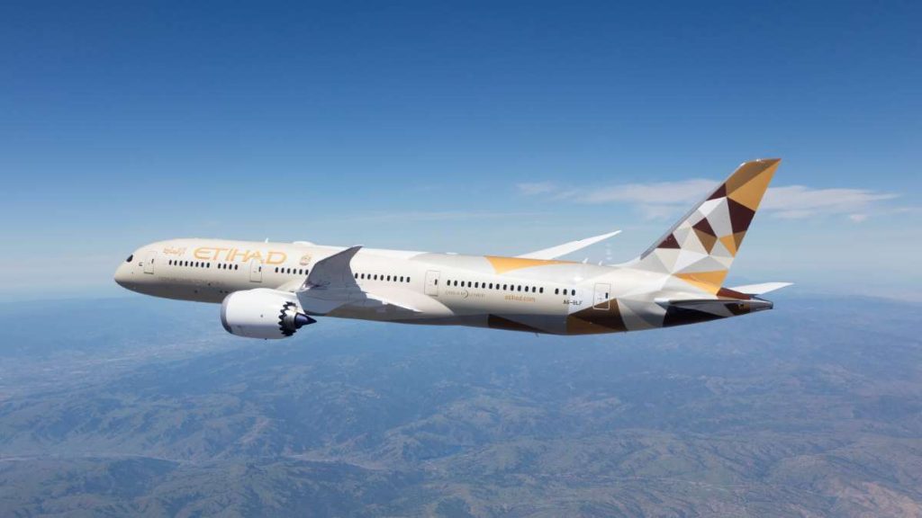 Etihad Airways Boeing 787-9 Dreamliner