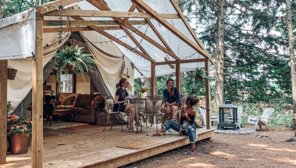Glamping at Alabster Acres
