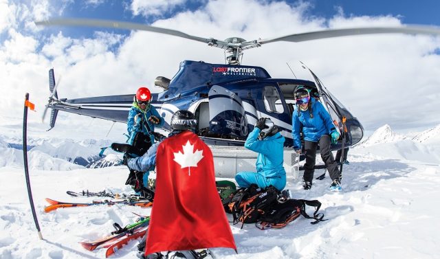 heli-skiing in canada