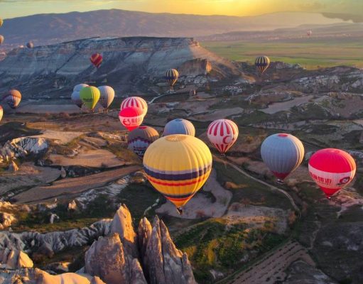 EXCLUSIVE ITINERARIES OFFER TRAVELERS TWO NEW ADVENTURES AT THE CROSSROADS OF EUROPE AND ASIA hot-air ballon ride