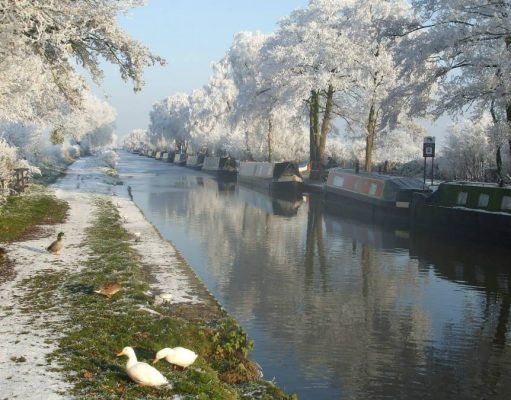 Experience Winter Cruising on the Canals canal cruises