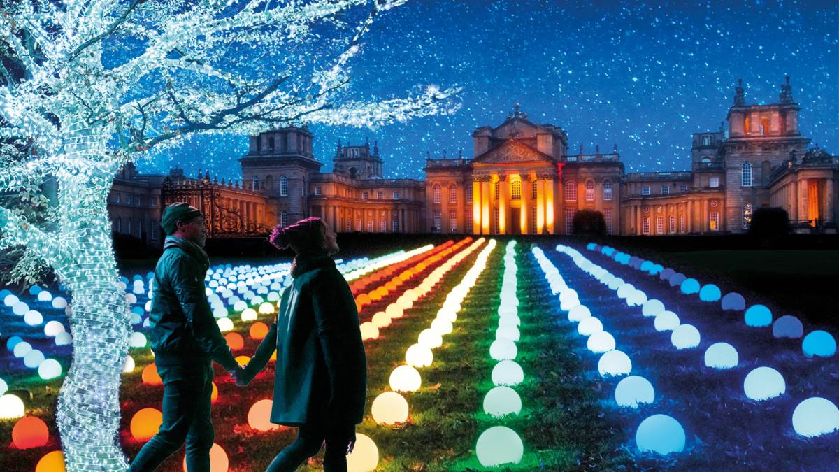 Get Ready To Sparkle With Over A Million Christmas Lights At Blenheim 