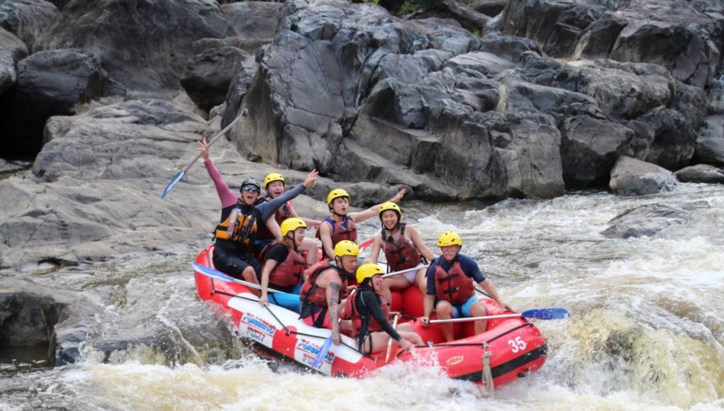white water rafting in Cairns & Great Barrier Reef