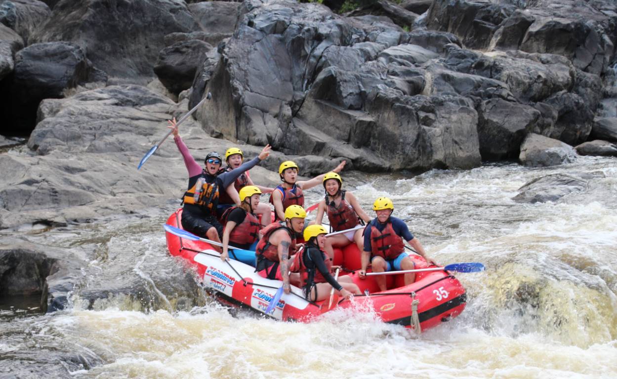 white water rafting in Cairns & Great Barrier Reef