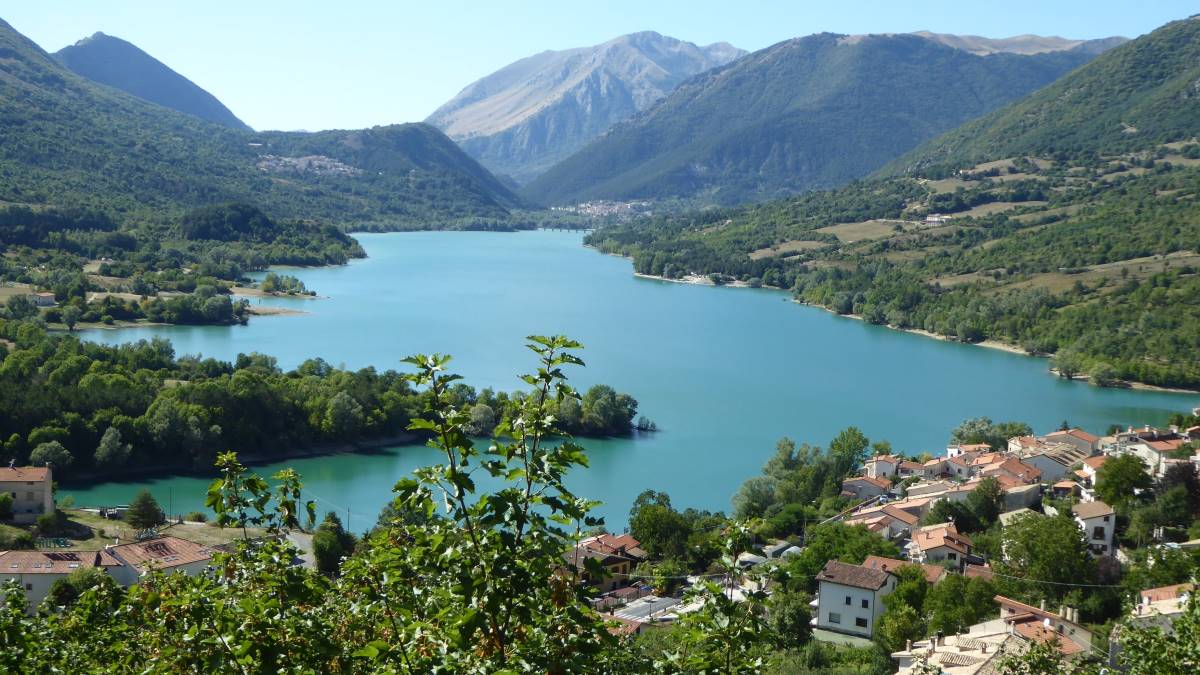 Lake Barrea Italy