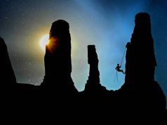 How to Make Your Outdoor Adventures More Challenging person rock climbing