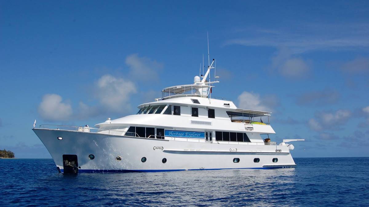 new 18-Guest Expedition Yacht Heritage Explorer