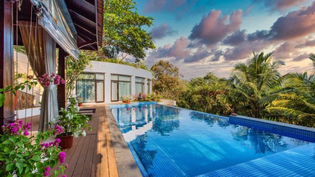 villa in cyprus with pool