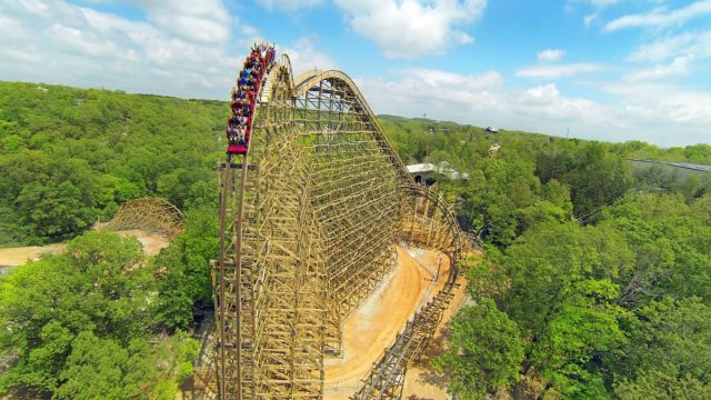 Great Outdoor Coaster Riding Fun Loving Family Spring Break