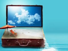 How to Get Ready for a Trip Competently suitecase with a fantasy beach inside