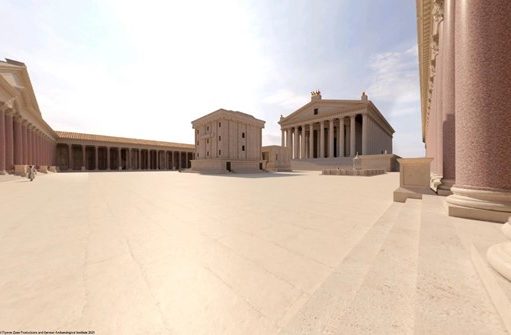 Travel Back in Time Virtual 3D Tour to Famed Roman Temples of Baalbek Roman Temples of Baalbek