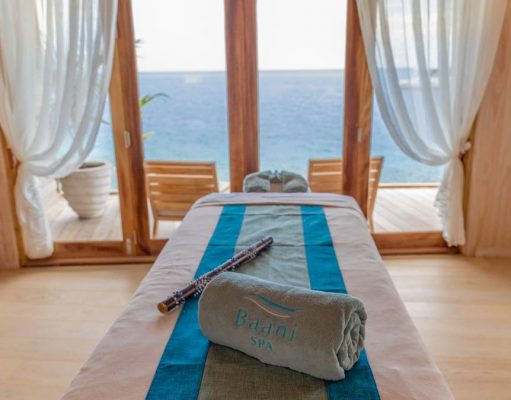 Kagi Maldives Resort & Spa: A Wellness Escape in North Malé Atoll maldives spa looking out over the ocean