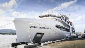 Cruise Travel Coral Expeditions Welcomes Newest Ship Coral Geographer