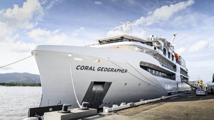 Cruise Travel Coral Expeditions Welcomes Newest Ship Coral Geographer