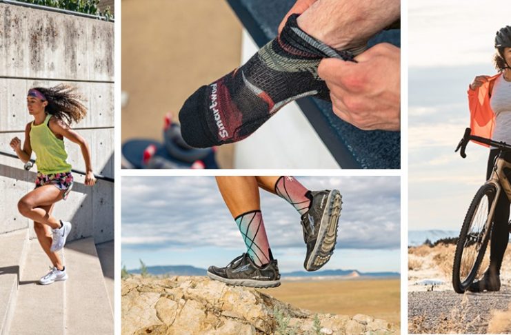 smart wool socks for hilking cycling and running
