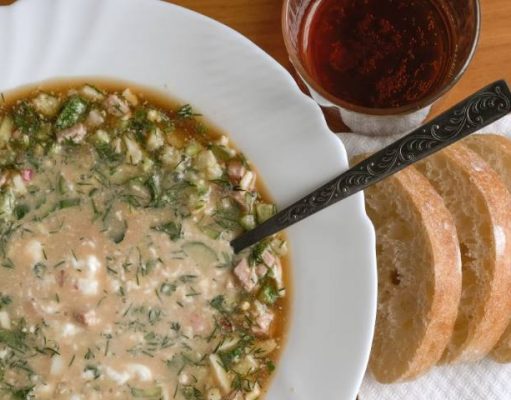 Best Dishes to Try in Russia Russian soup okroshka