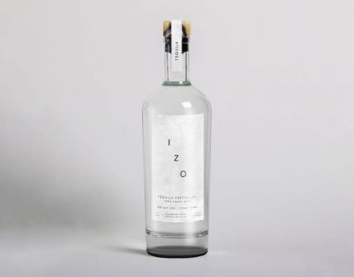 IZO 100% Agave Tequila Extra Añejo Cristalino a botle of tequila