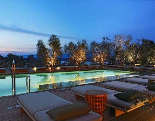 Secluded Sanctuary: Maslina Resort’s Three, New Private Villas Maslina Resort, Croatia, pool