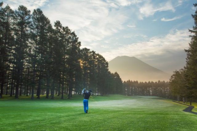 Golfing in Niseko Village