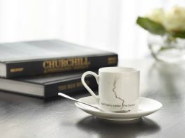 coffe cup form the Hyatt Regency London - The Churchill London