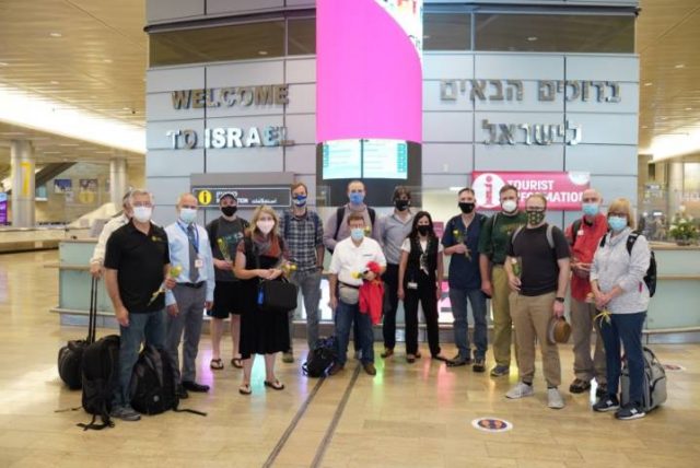 First Tourism Group Lands in Israel