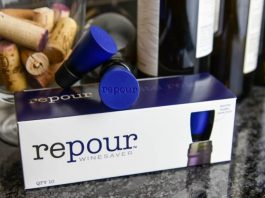 repour stopper for wine bottles