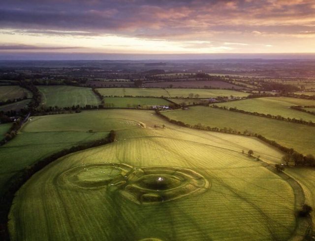 Hill of Tara in the early morning