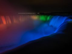 Niagara Falls to be Illuminated in Celebration of Pride Month Niagara Falls Illuminated in Celebration of Pride Month