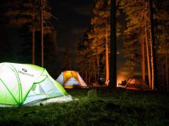How To Make Your Camping Adventure Better Than Ever tents camping in the woods at night