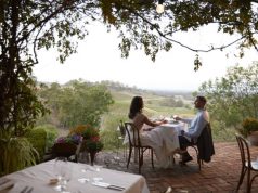 11 Spots for Romance in NSW Australia Couple enjoying food and drink at Bistro Molines, Mount View.
