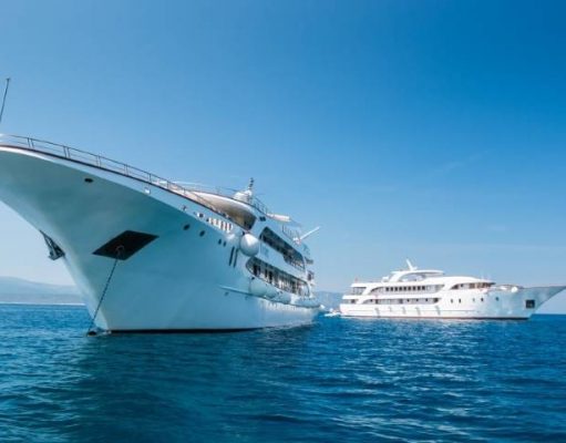 Katarina Line Launches New Itineraries With For 2022 cruise ship in the Adriatic sea near Croatia