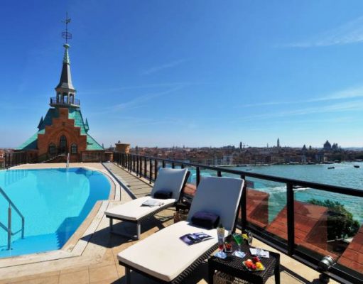 Celebrate ‘Amore’ with Hilton Molino Stucky Venice rooftop pool Hilton Molino Stucky Venice