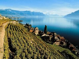 Lake Geneva region of Switzerland