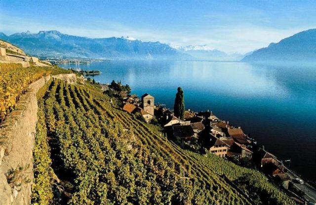 Lake Geneva region of Switzerland